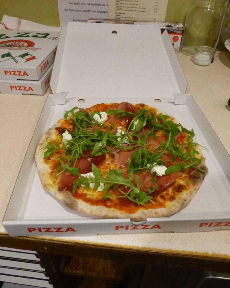 Pizza aus der Valle Rossa